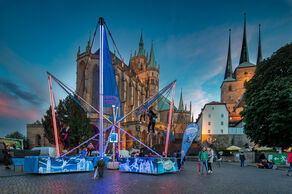 Jump & Fly in Erfurt auf dem Domplatz